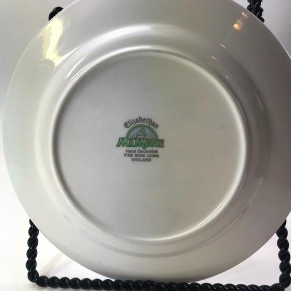 Vintage Elizabethan Mr. mouse plate - Picture 6 of 6